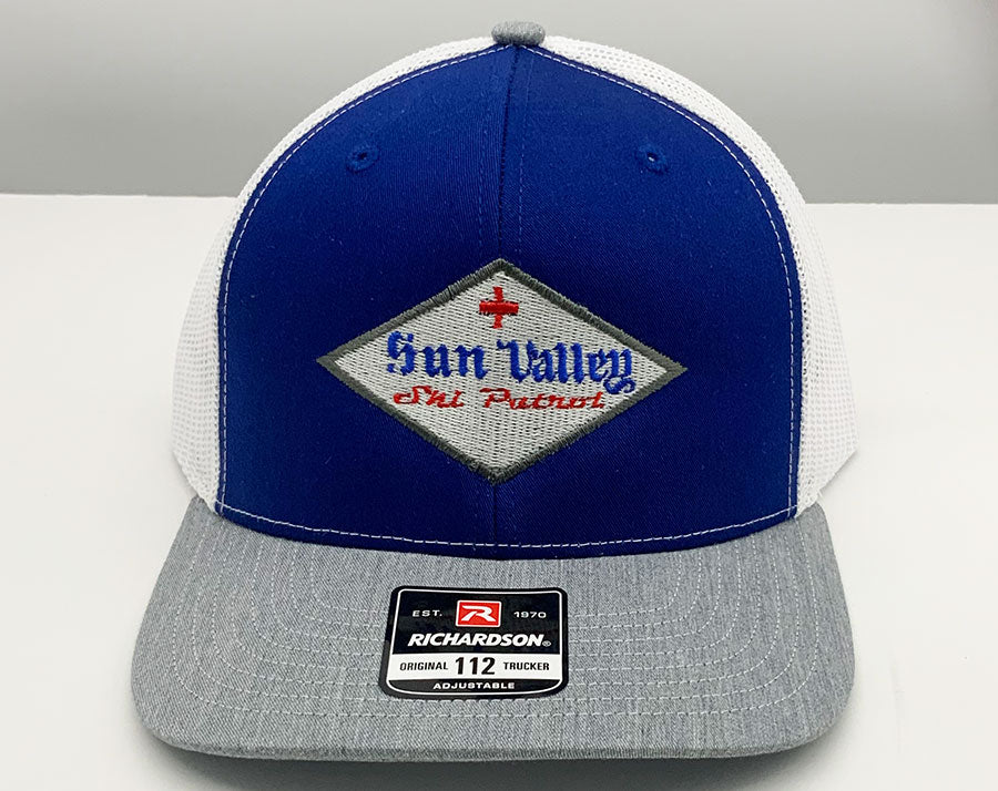 Richardson 112 Trucker Snapback Diamond Hat – Sun Valley Ski Patrol