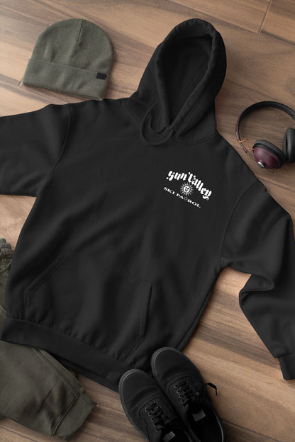 Baldy Cross Fleece Hoodie - Sun Valley Ski Patrol